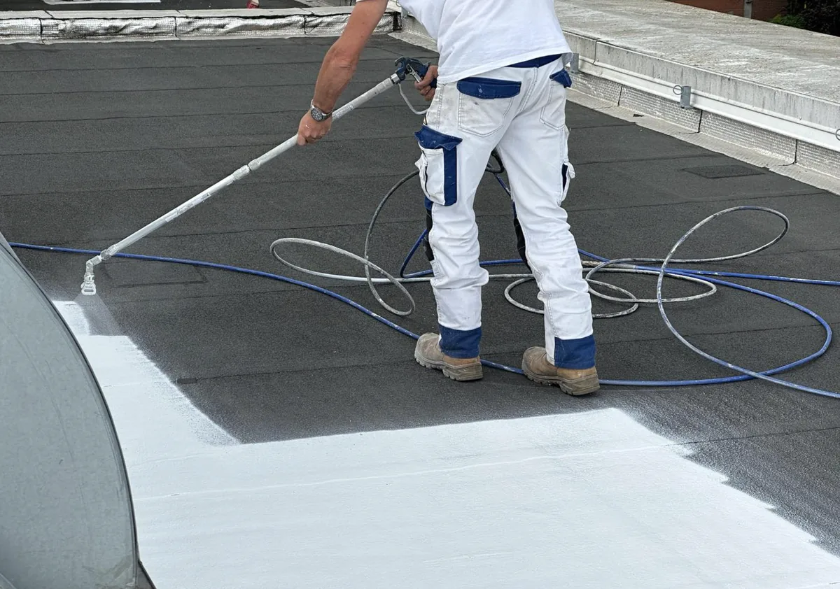 Peinture réflective (cool roof) à Rennes