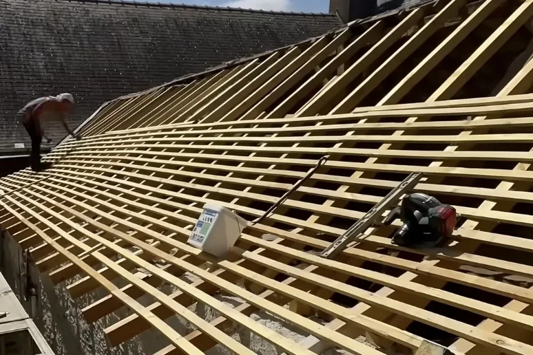 Rénovation complète de toiture à Rennes
